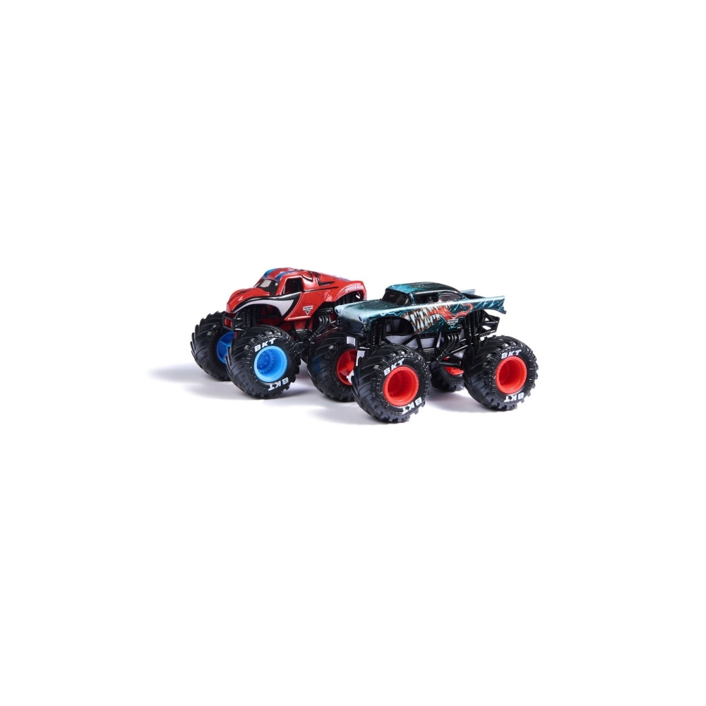 Produktbild för Monster Jam 1:64 Marvel 2-pack