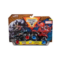 Produktbild för Monster Jam 1:64 Marvel 2-pack