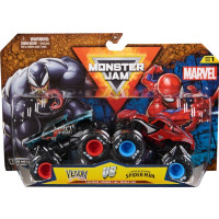 Produktbild för Monster Jam 1:64 Marvel 2-pack