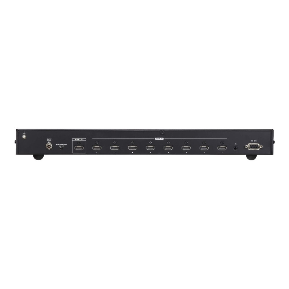 Produktbild för ATEN VanCryst VS0801HB 8-Port True 4K HDMI Switch - video-/ljudomkopplare - 8 portar - rackmonterbar