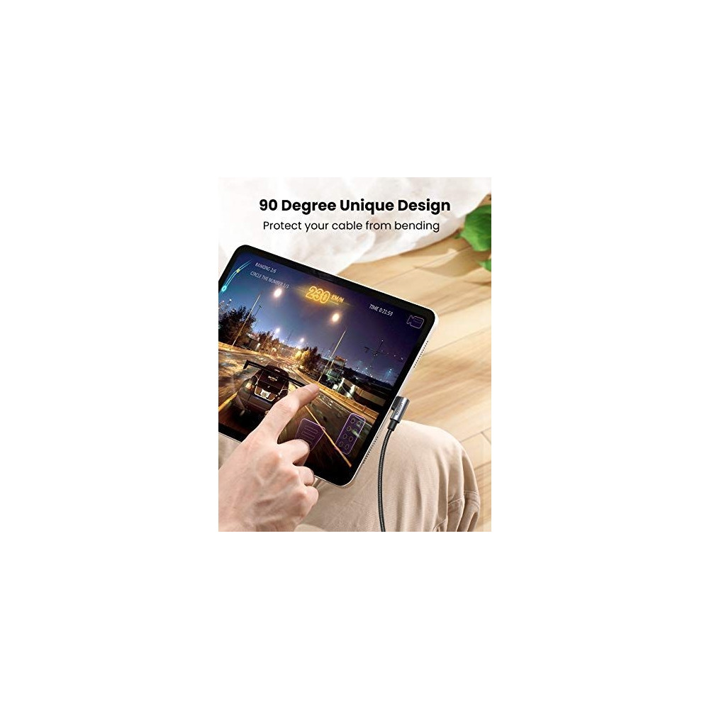 Produktbild för Ugreen - USB typ C-kabel - USB-C till USB-C - 1 m