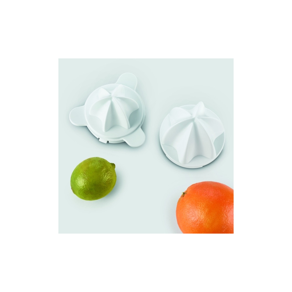 Produktbild för SEVERIN CP 3535 - citruspress - borstat rostfritt stål/vit