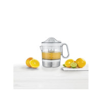 Produktbild för SEVERIN CP 3535 - citruspress - borstat rostfritt stål/vit