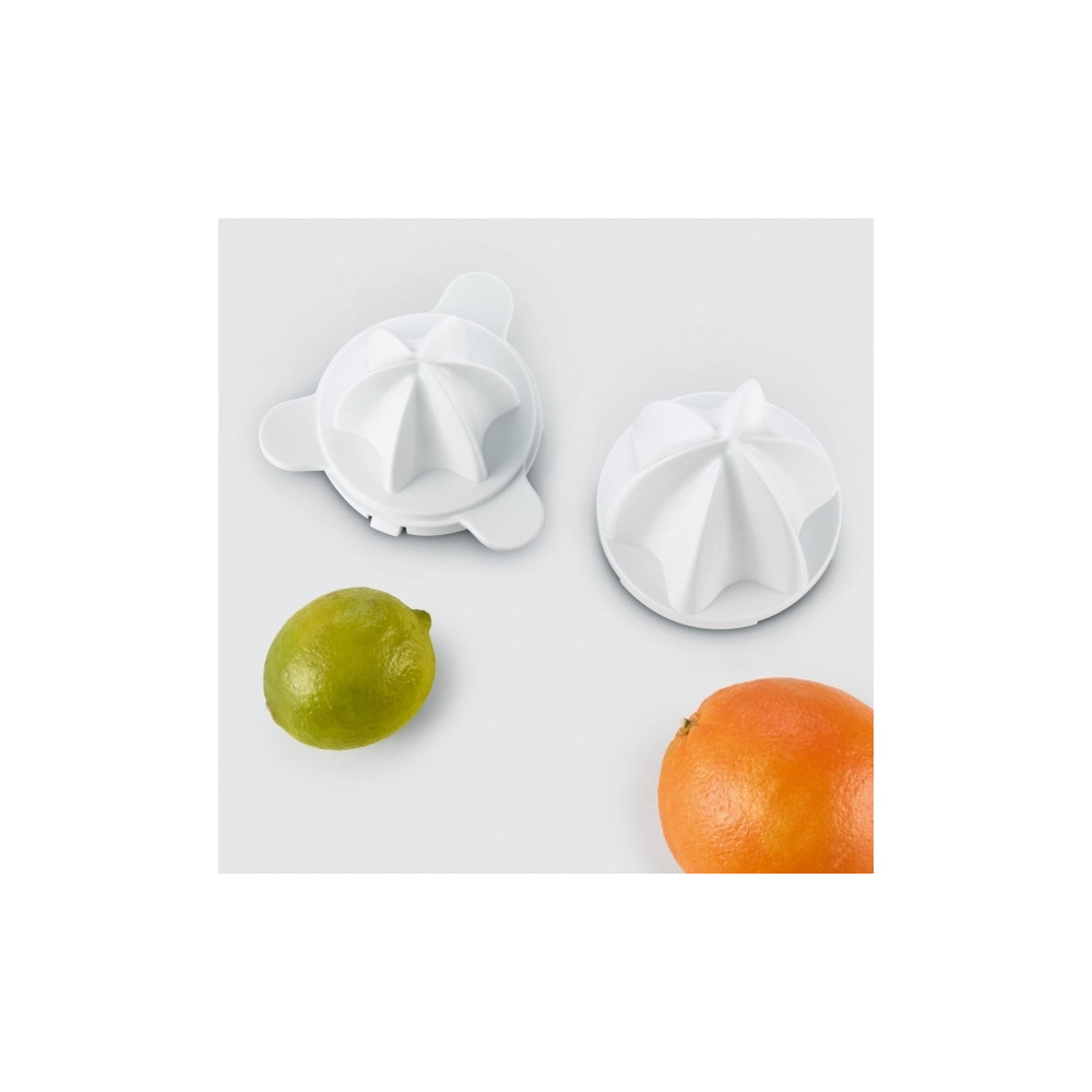 Produktbild för SEVERIN CP 3535 - citruspress - borstat rostfritt stål/vit