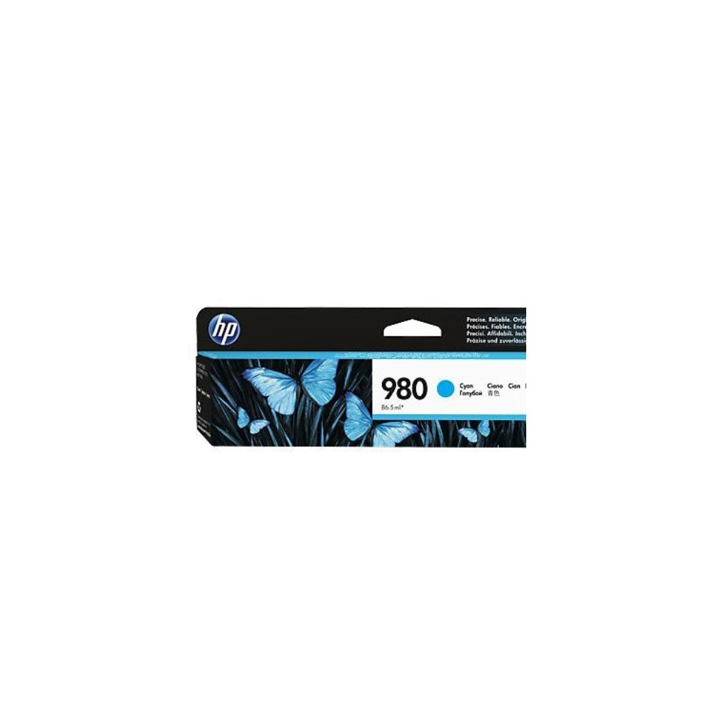 Produktbild för HP 980 - cyan - original - bläckpatron