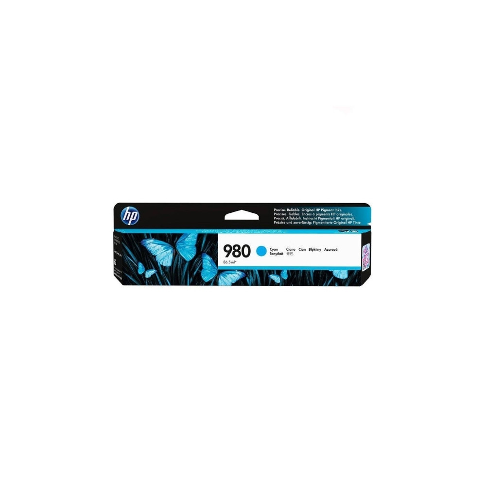 Produktbild för HP 980 - cyan - original - bläckpatron