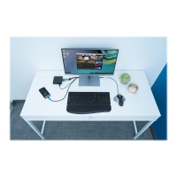 Produktbild för Kensington Orbit Optical Trackball - styrkula - USB - silver