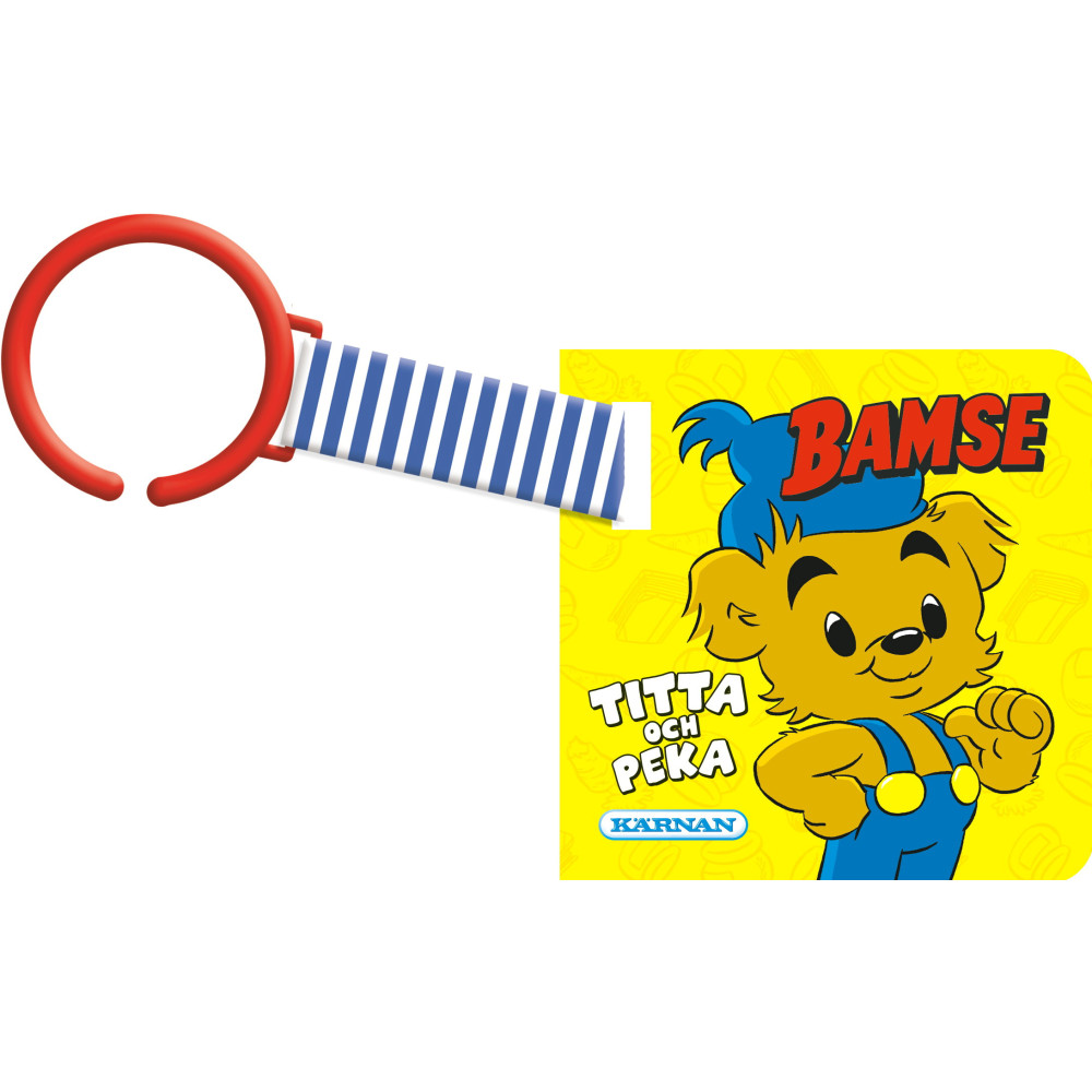 Produktbild för Barnvagnsbok Bamse. Titta och peka (bok, board book)