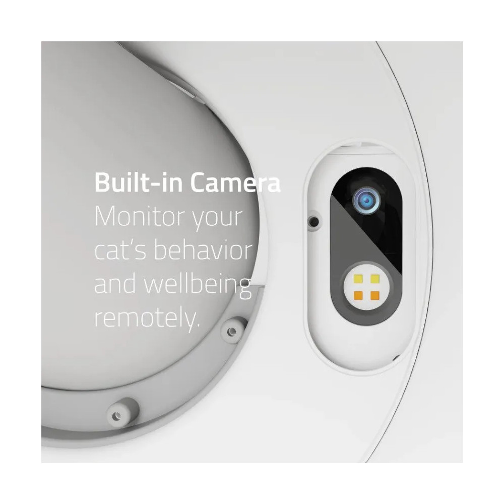 Produktbild för Hombli Smart kattlåda med kamera