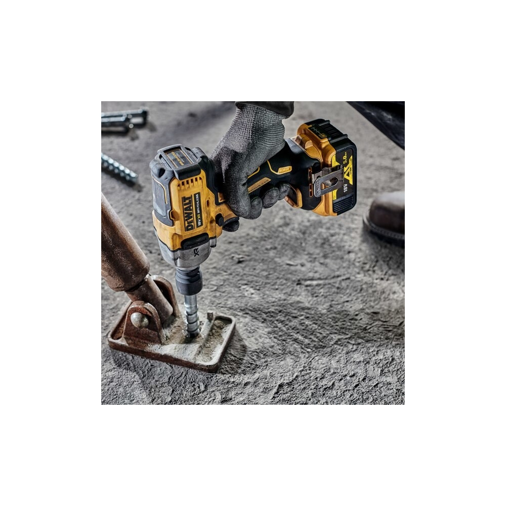Produktbild för DeWALT DCF892NT-XJ, Mutterdragare, Pistolhandtag, 1/2", Svar...