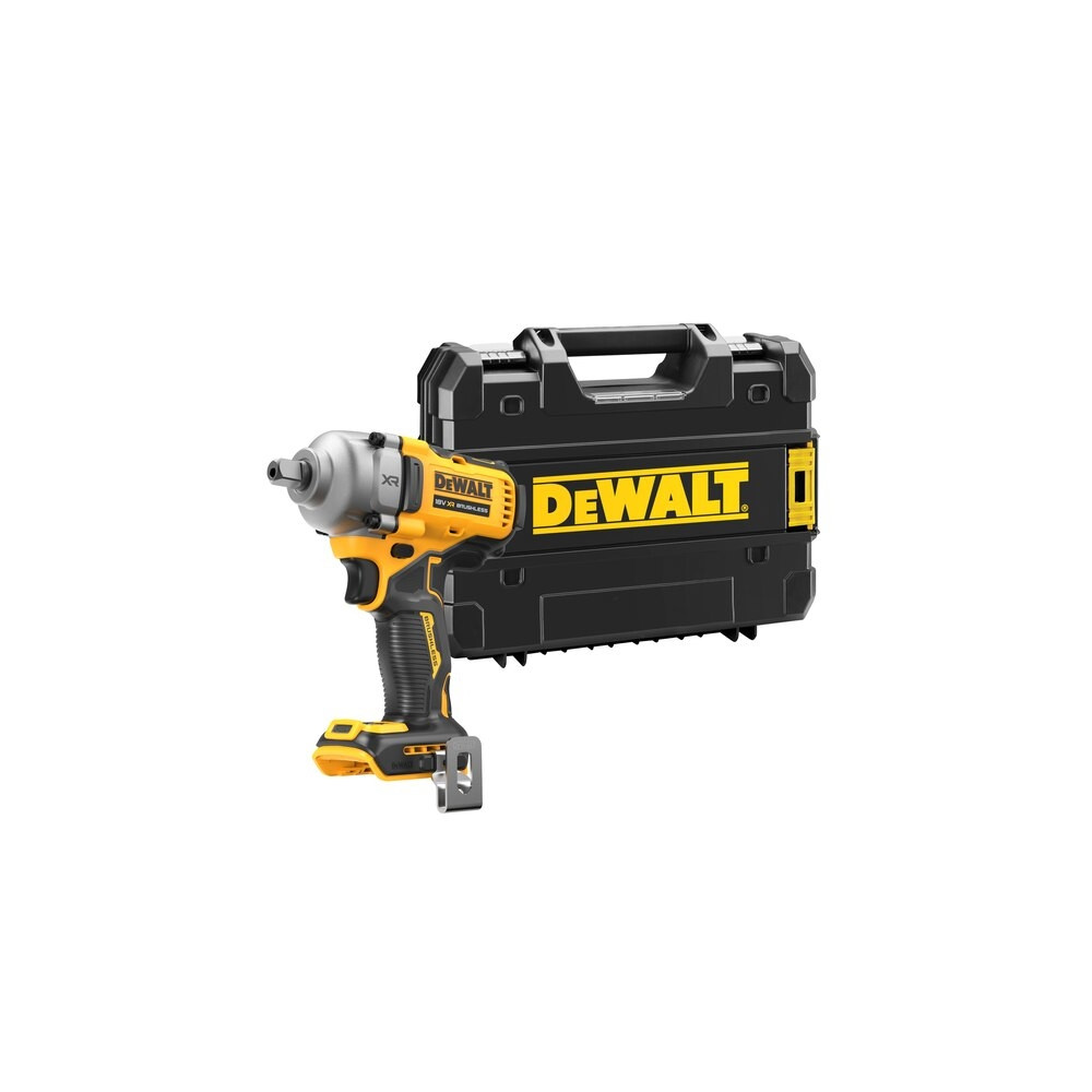 Produktbild för DeWALT DCF892NT-XJ, Mutterdragare, Pistolhandtag, 1/2", Svar...