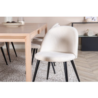 Produktbild för Slider Matbord med Velvet Stolarna
