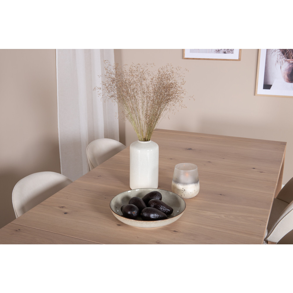 Produktbild för Slider Matbord med Velvet Stolarna