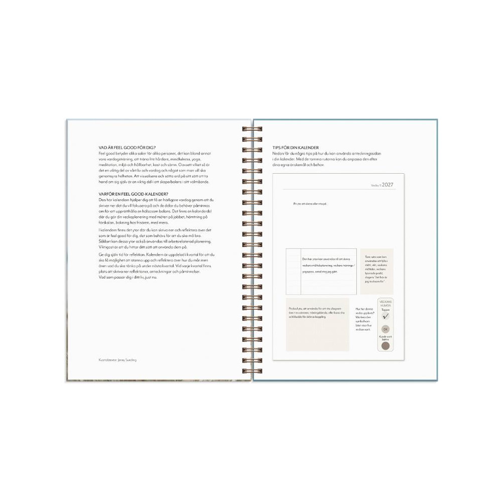 Produktbild för Kalender Life Planner Feel good 26/27