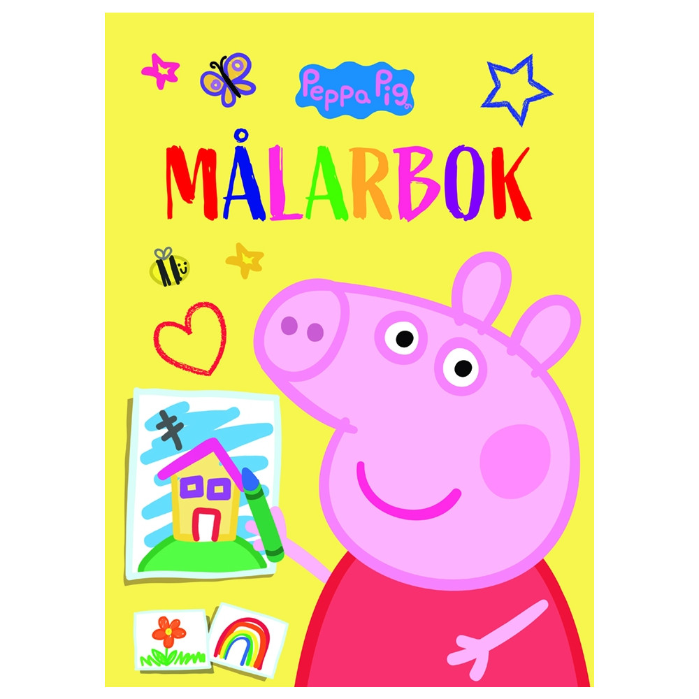 Produktbild för Målarbok (häftad)