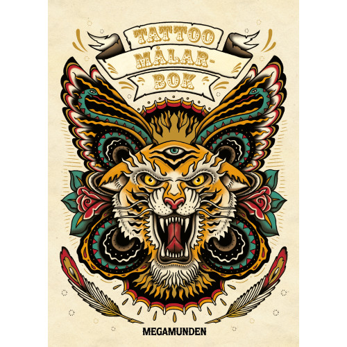 Megamunden Tattoo : målarbok (häftad)