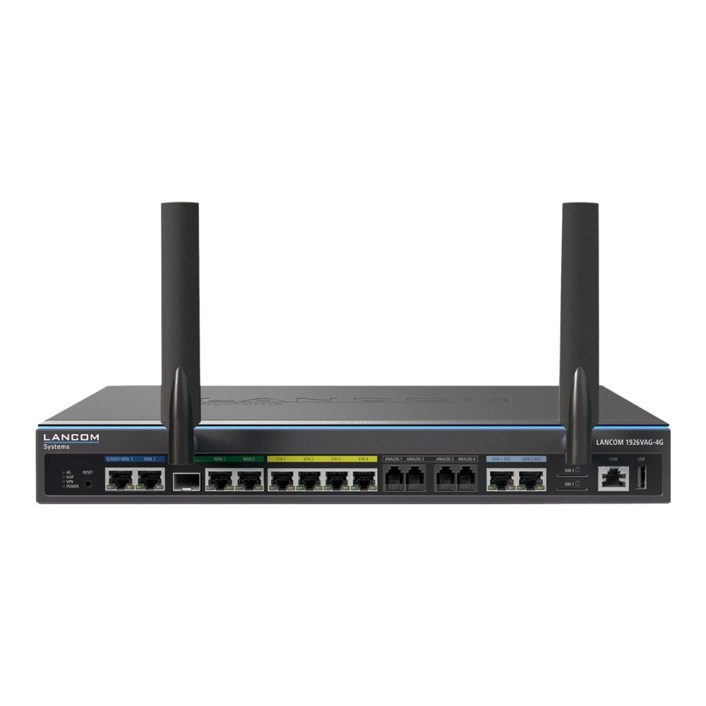 Produktbild för LANCOM 1926VAG-4G - router - ISDN/WWAN/DSL - skrivbordsmodell