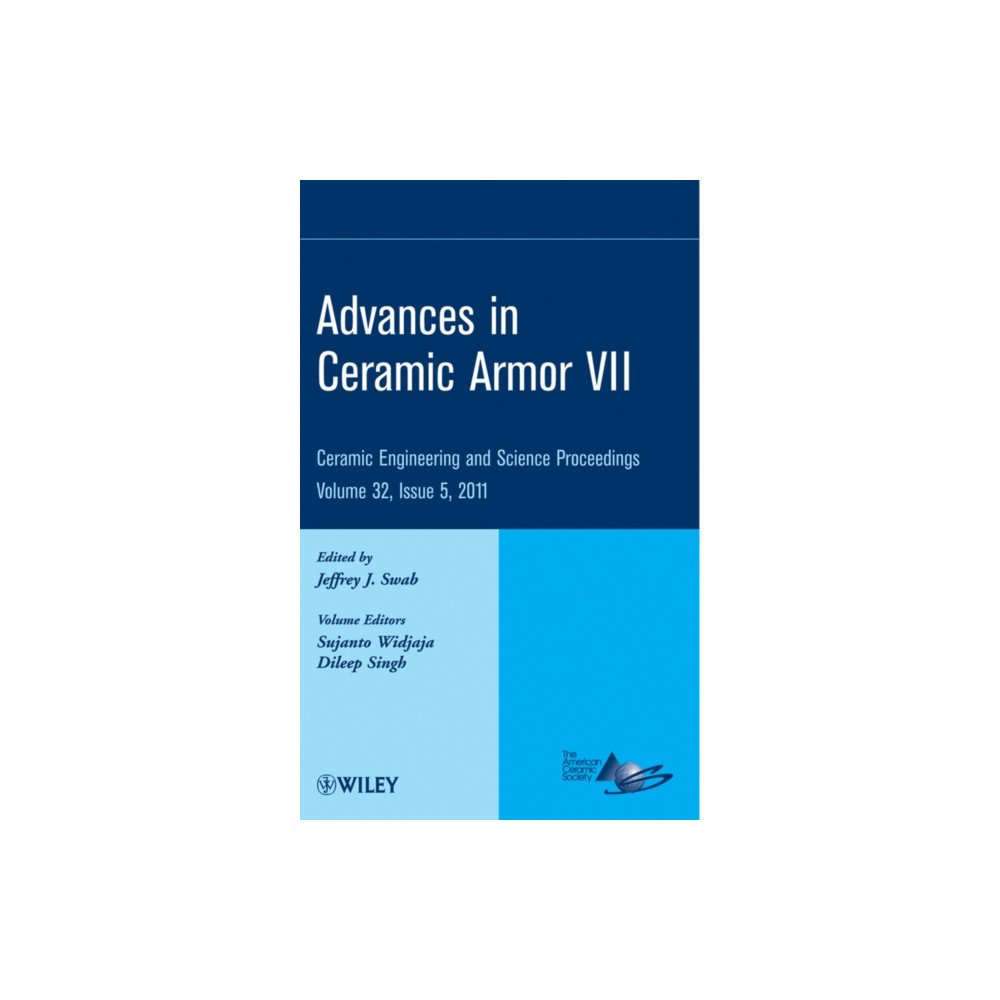 Produktbild för Advances in Ceramic Armor VII, Volume 32, Issue 5 (inbunden, eng)