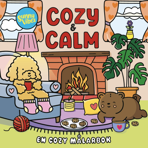 Tukan Förlag Cozy & Calm. En cozy målarbok (häftad)