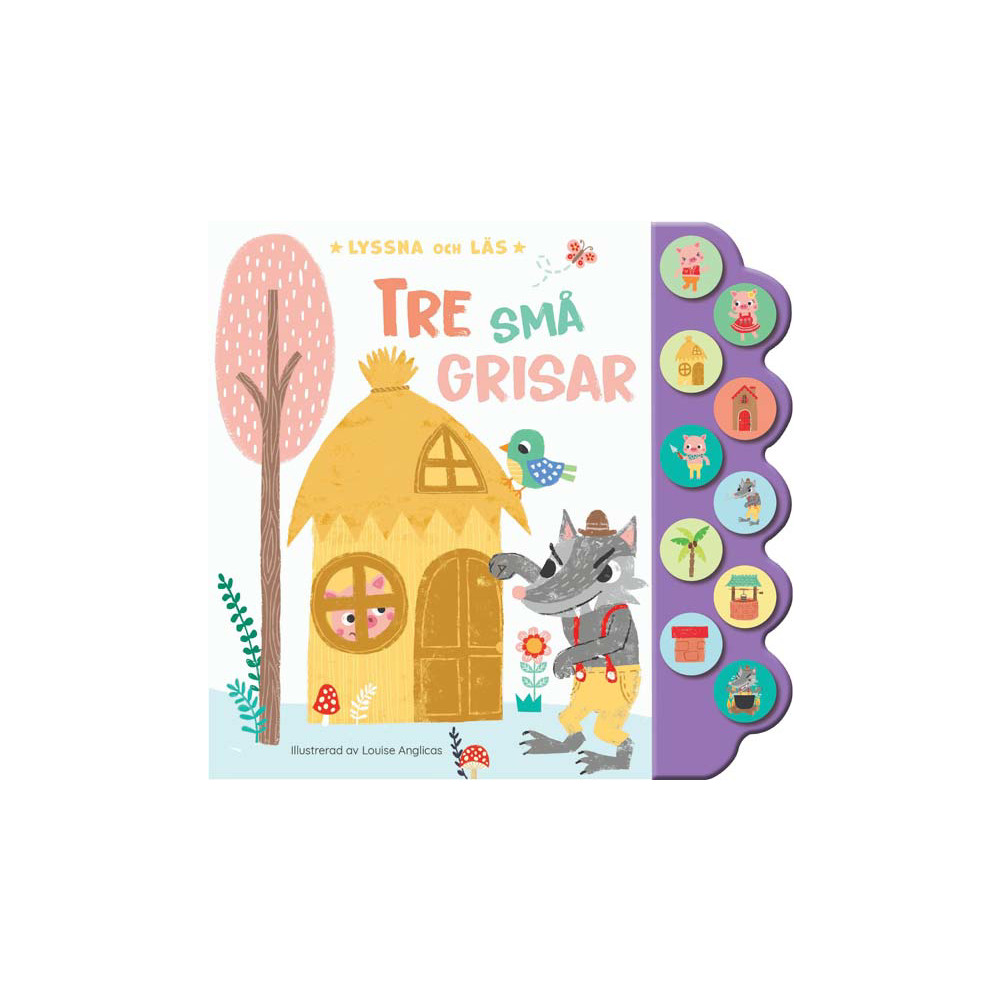 Produktbild för Tre små grisar (bok, board book)