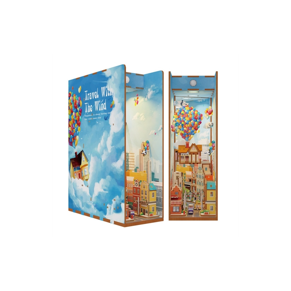 Produktbild för Book Nook: Travel with the Wind