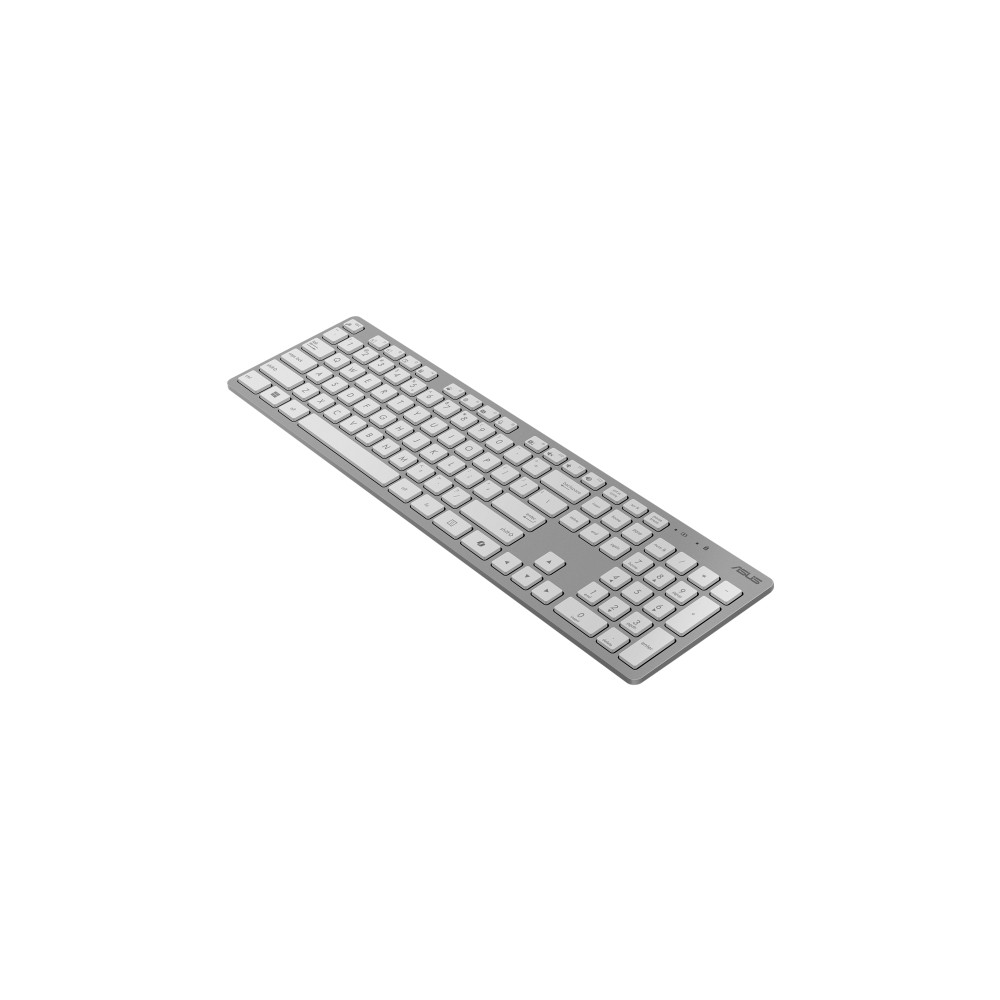 Produktbild för ASUS W5000 - sats med tangentbord och mus - 100% - vit Inmatningsenhet