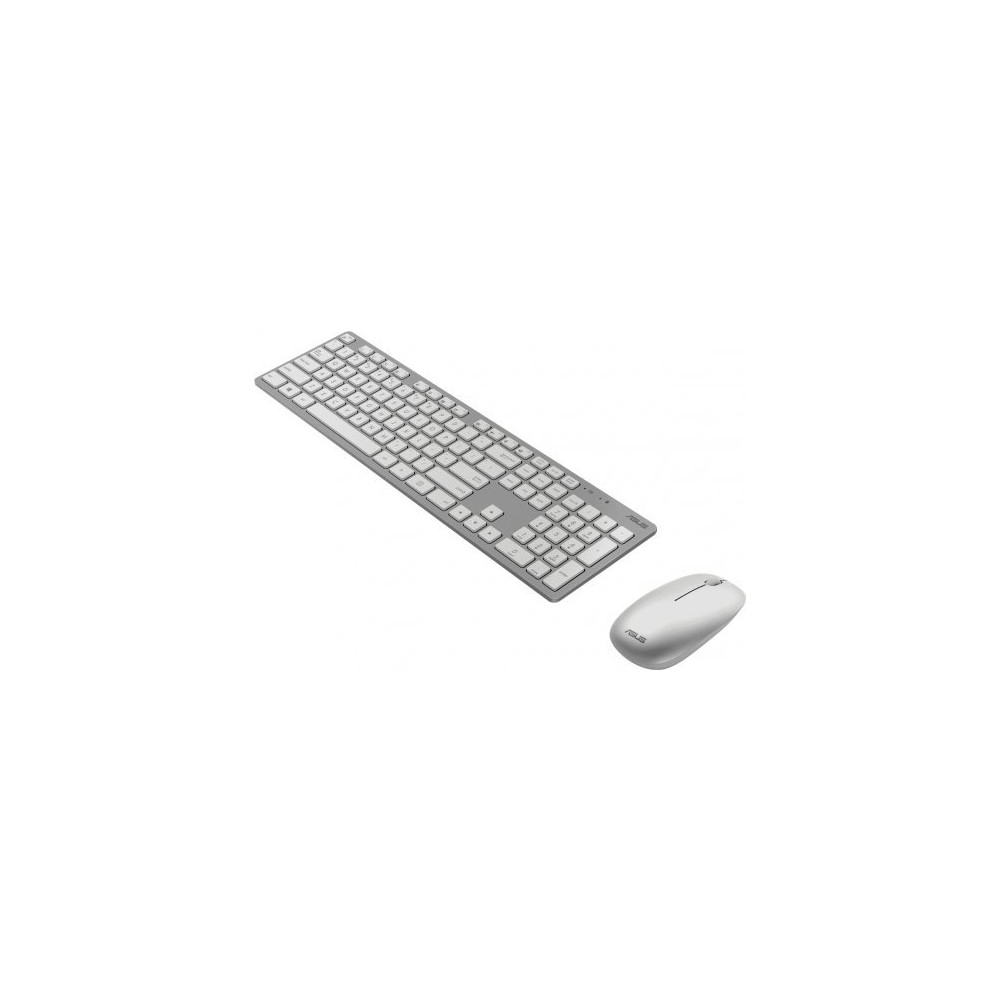 Produktbild för ASUS W5000 - sats med tangentbord och mus - 100% - vit Inmatningsenhet