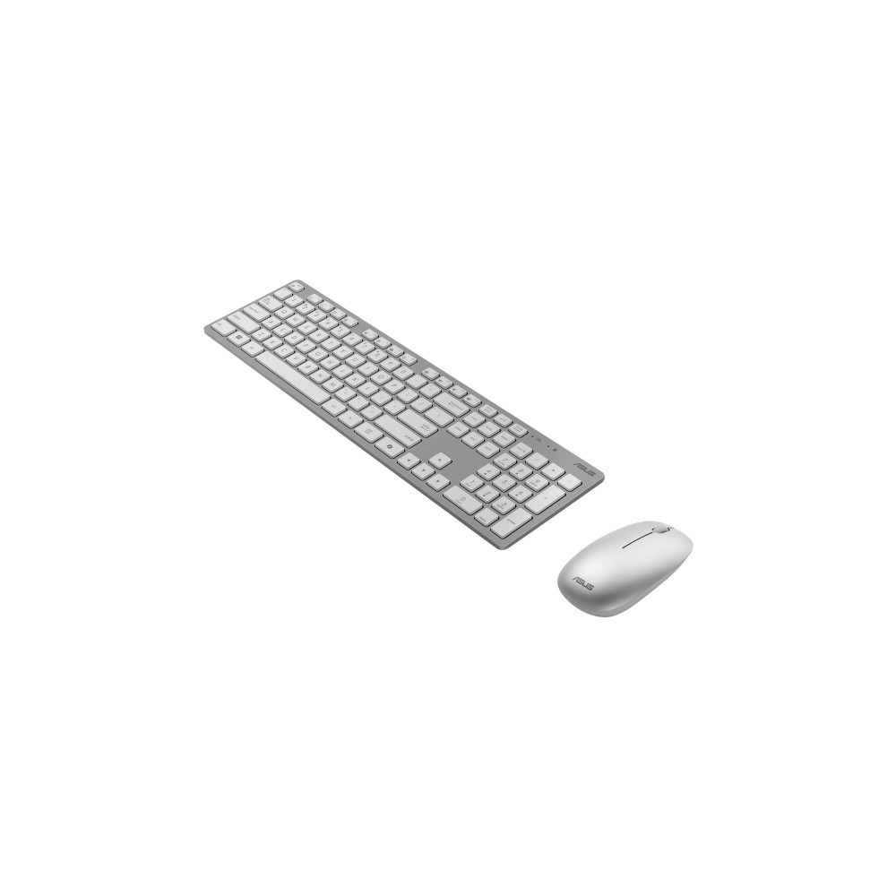 Produktbild för ASUS W5000 - sats med tangentbord och mus - 100% - vit Inmatningsenhet