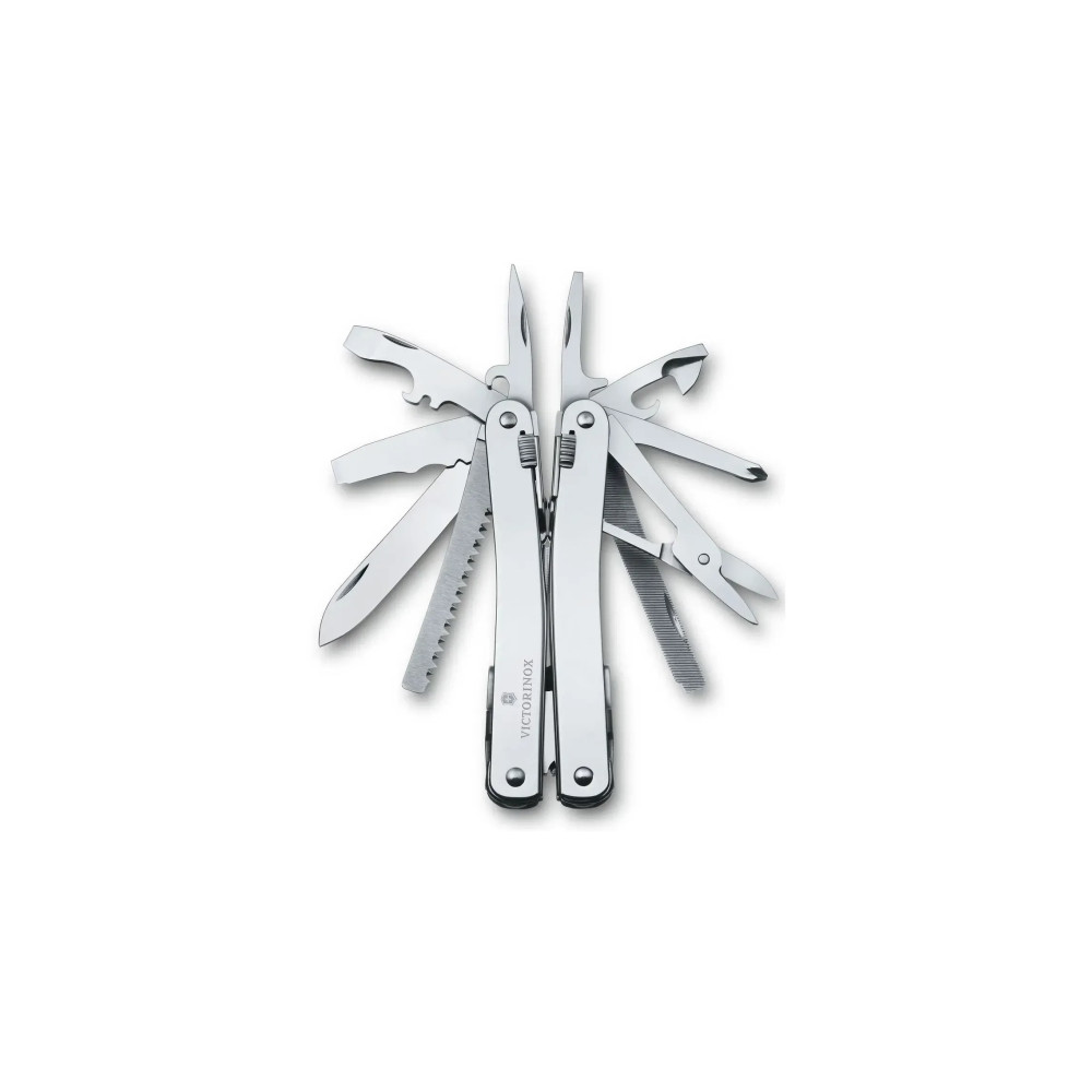Produktbild för Victorinox Swiss Tool Spirit X Plus, Rostfritt stål, Läder,...
