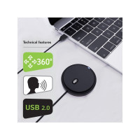 Produktbild för Techly ICC SH-22, Konferensmikrofon, -40 dB, 100