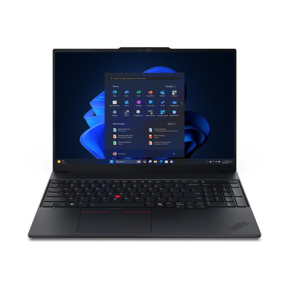 Produktbild för Lenovo ThinkPad E16 Gen 3 - AI PC - 16" - Intel Core Ultra 7 - 255H - 32 GB RAM - 512 GB SSD - Nordisk