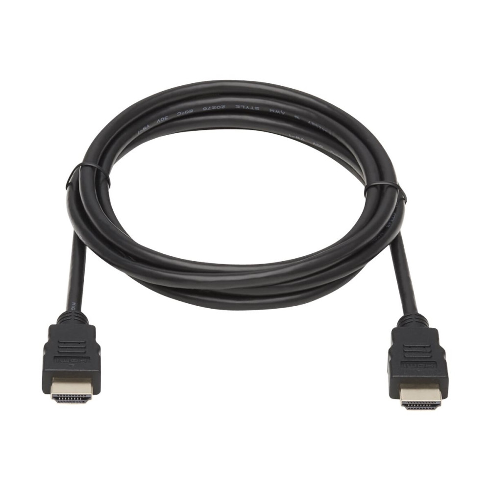 Produktbild för Eaton Tripp Lite Series High-Speed HDMI Cable, Digital Video with Audio, UHD 4K (M/M), Black, 10 ft. (3.05 m) - HDMI-kabel