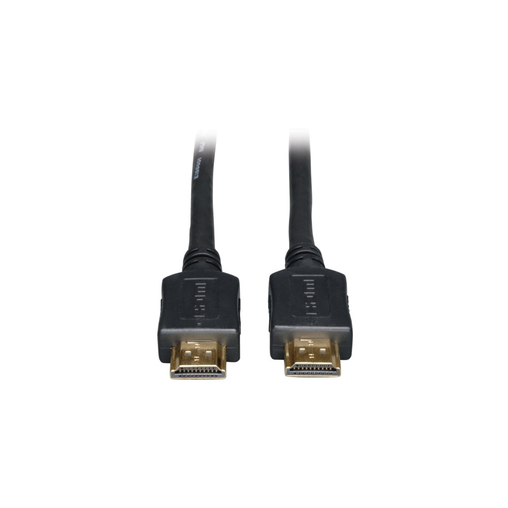 Produktbild för Eaton Tripp Lite Series High-Speed HDMI Cable, Digital Video with Audio, UHD 4K (M/M), Black, 10 ft. (3.05 m) - HDMI-kabel