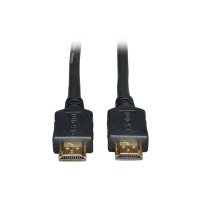 Produktbild för Eaton Tripp Lite Series High-Speed HDMI Cable, Digital Video with Audio, UHD 4K (M/M), Black, 10 ft. (3.05 m) - HDMI-kabel