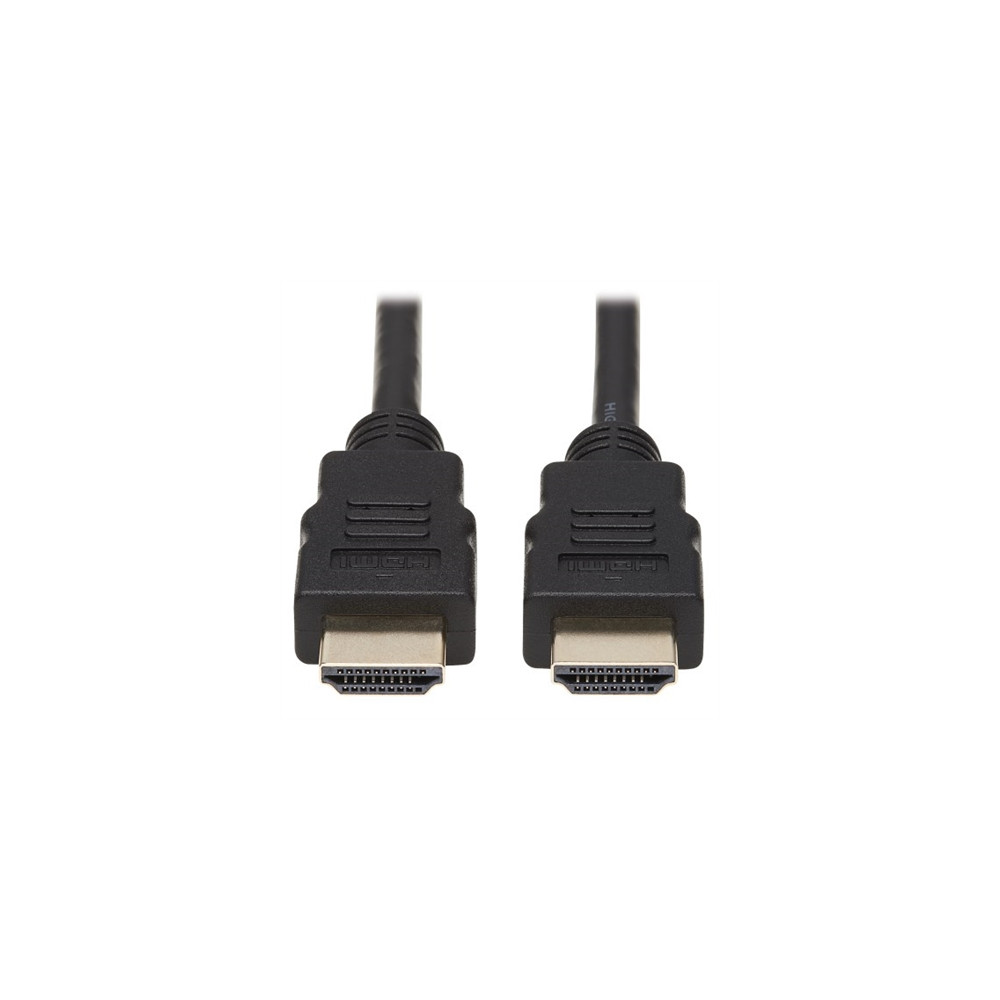 Produktbild för Eaton Tripp Lite Series High-Speed HDMI Cable, Digital Video with Audio, UHD 4K (M/M), Black, 10 ft. (3.05 m) - HDMI-kabel