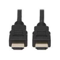Produktbild för Eaton Tripp Lite Series High-Speed HDMI Cable, Digital Video with Audio, UHD 4K (M/M), Black, 10 ft. (3.05 m) - HDMI-kabel