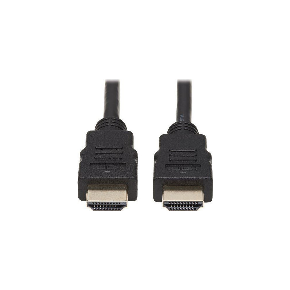 Produktbild för Eaton Tripp Lite Series High-Speed HDMI Cable, Digital Video with Audio, UHD 4K (M/M), Black, 10 ft. (3.05 m) - HDMI-kabel