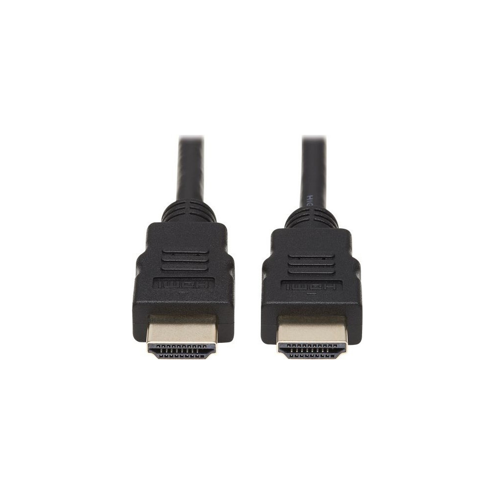 Produktbild för Eaton Tripp Lite Series High-Speed HDMI Cable, Digital Video with Audio, UHD 4K (M/M), Black, 10 ft. (3.05 m) - HDMI-kabel