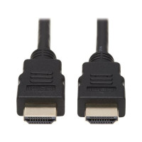 Produktbild för Eaton Tripp Lite Series High-Speed HDMI Cable, Digital Video with Audio, UHD 4K (M/M), Black, 10 ft. (3.05 m) - HDMI-kabel