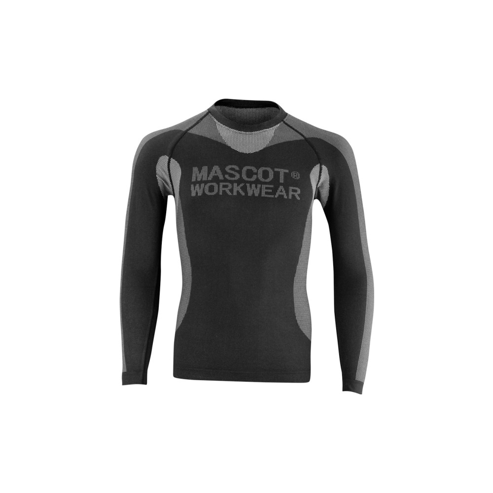 Produktbild för MASCOT® WORKWEAR MASCOT® Lahti undertröja svart modell 50563...