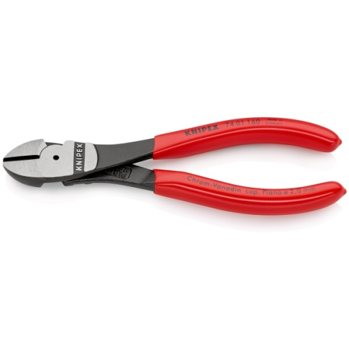 Knipex Knipex 74 01 160, Avbitartång, Kromvanadinstål, Plast, Röd,...
