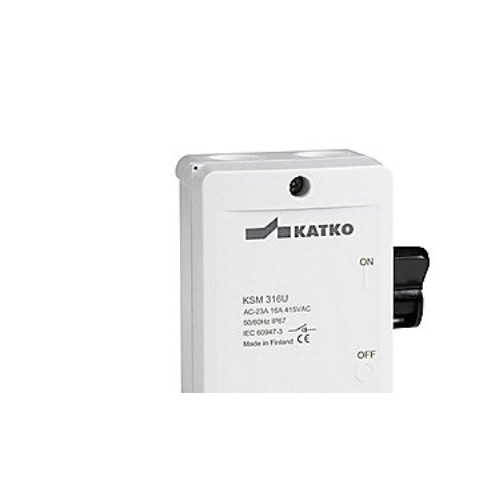 MTO ELECTRIC A/S Katko KSM 325U/2XM20 säkerhetsbrytare 3-polig 25 A grå/svart...