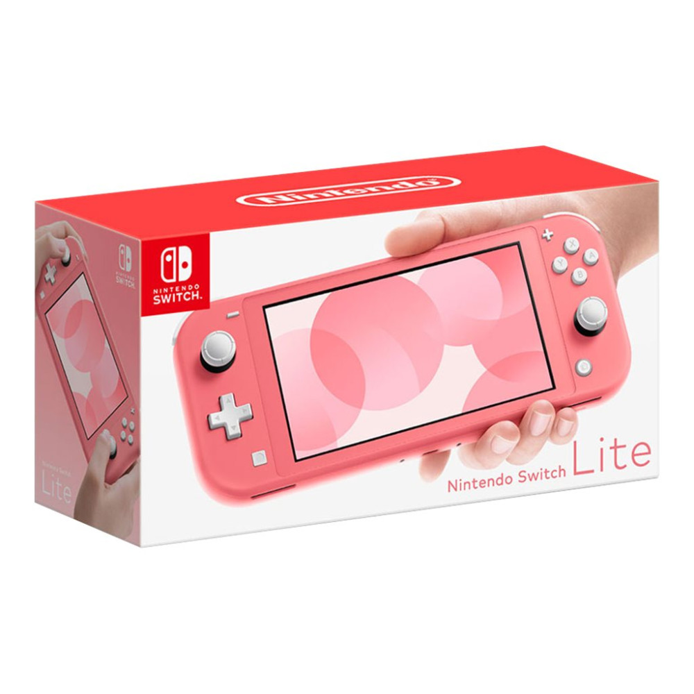 Produktbild för Nintendo Switch Lite - spelkonsol till handdator - Coral