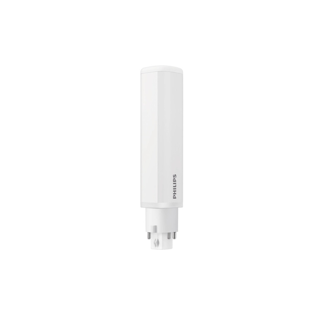 Produktbild för Philips CorePro LED PLC - LED-glödlampa - glaserad finish - G24q-2 - 6.5 W - svalt vitt ljus - 4000 K