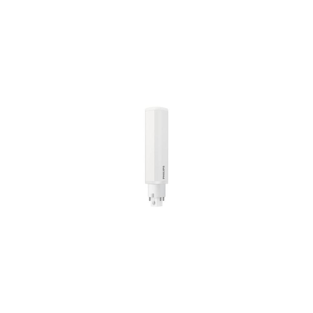 Produktbild för Philips CorePro LED PLC - LED-glödlampa - glaserad finish - G24q-2 - 6.5 W - svalt vitt ljus - 4000 K