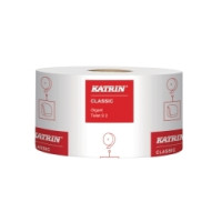 Produktbild för Katrin Classic Gigant S 2 - toalettpapper - 1600 ark - rulle - 200 m - vit (paket om 12)