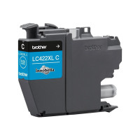 Produktbild för Brother LC422XLC - Lång livslängd - cyan - original - bläckpatron