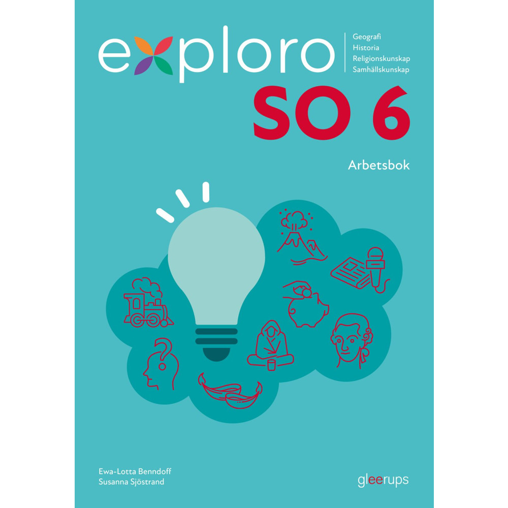Produktbild för Exploro SO åk 6, arbetsbok (häftad)