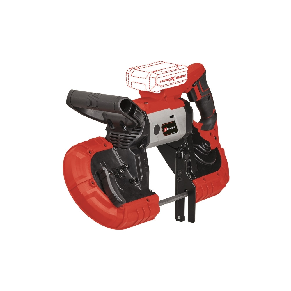 Produktbild för Einhell TE-MB 18/127 Li-Solo, Horisontell bandsåg, 11,5 cm,...