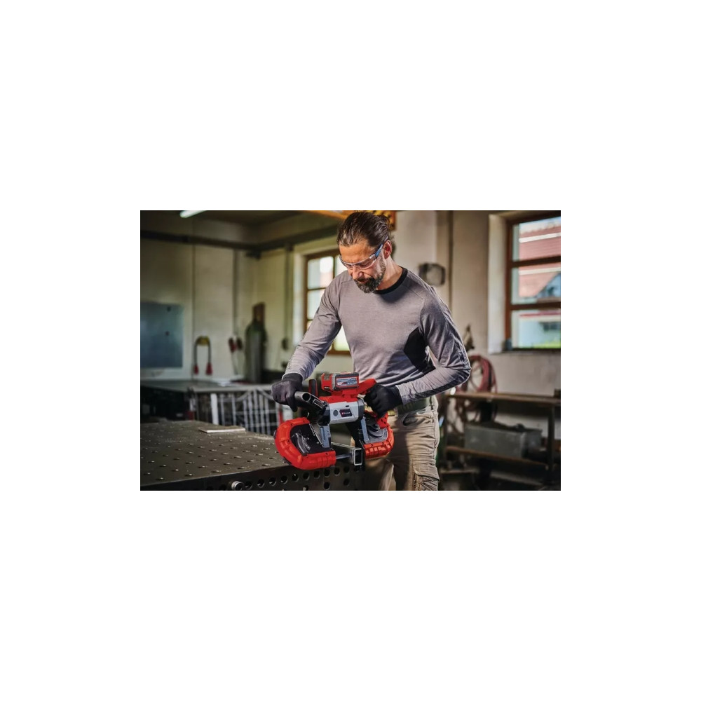 Produktbild för Einhell TE-MB 18/127 Li-Solo, Horisontell bandsåg, 11,5 cm,...